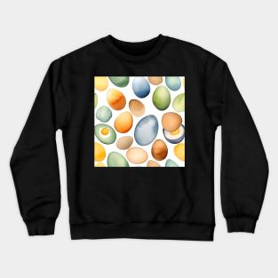 National Egg Month January - Watercolors Crewneck Sweatshirt